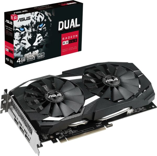 Kurzinfo: ASUS Dual Radeon RX 560 - Grafikkarten - Radeon RX 560 - 4 GB GDDR5 - PCIe 3.0 - HDMI