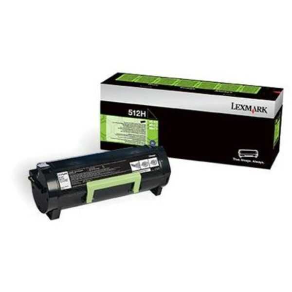 Lexmark 512H Rückgabe-Toner Schwarz für ca. 5.000 Seiten – Bild 2