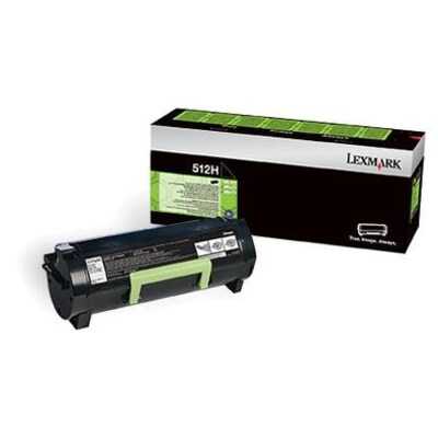 Lexmark 512H Rückgabe-Toner Schwarz für ca. 5.000 Seiten