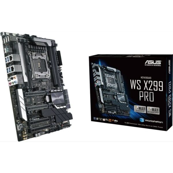 • ATX Mainboard mit Sockel Intel 2066 für Intel Core X-Series • Intel X299 Chipsatz • 128 GB max. RAM