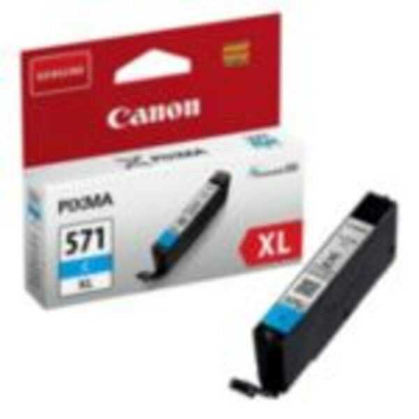 • Canon CLI571CXL Tintenpatrone (0332C001) • Farbe: Cyan • Inhalt: 11ml • Kompatibel zu: MG6850 / MG6851 / MG7750 / MG7751 / MG5750 / MG5751 • TS5050 / TS5051 / TS6050 / TS6051 / TS8050 / TS8051 / TS9050