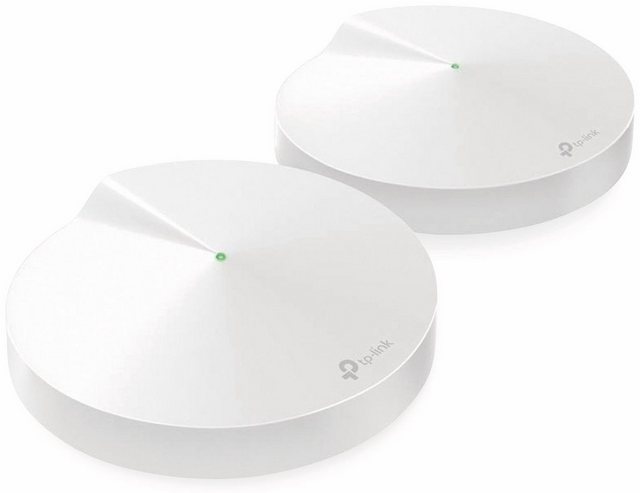 Das WLAN Mesh-System TP-LINK Deco M5 verwendet ein System von verschiedenen Einheiten um eine nahtlose WLAN-Abdeckung zu Hause zu erreichen. Beseitigen Sie schwache Signalbereiche ein für alle Mal. Mit der Deco-Mesh-Technologie arbeiten die Geräte zu einem einheitlichen Heimnetzwerk unter dem gleichen Netzwerknamen zusammen. Die Endgeräte schalten sich automatisch zwischen Decos um