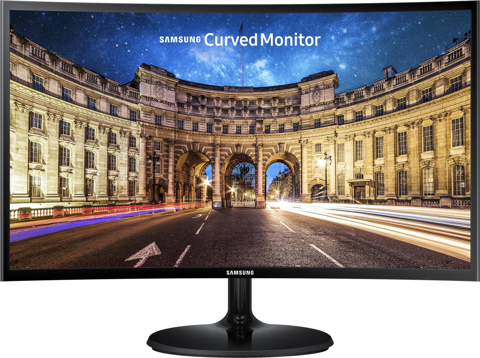 Kurzinfo: SAMSUNG LC24F390FHR 23.5 Full-HD Curved Monitor (4 ms Reaktionszeit