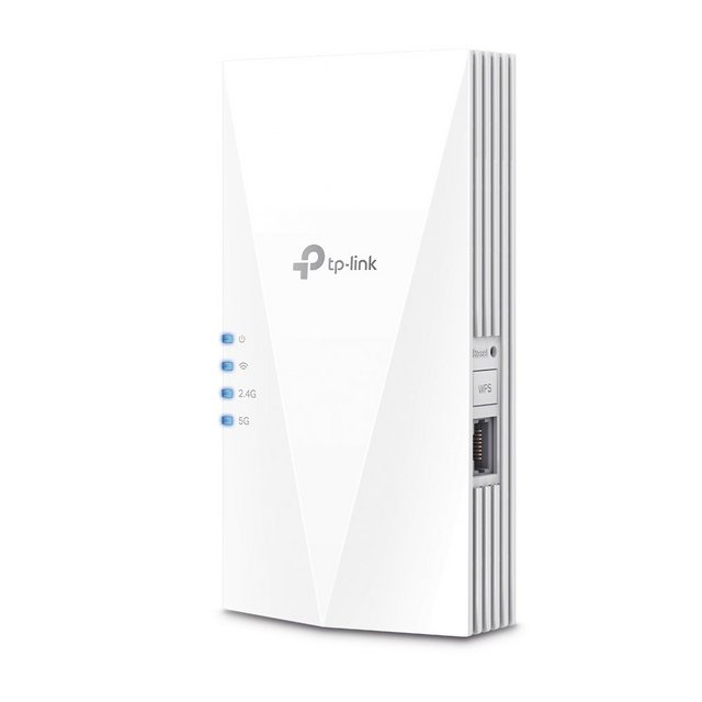 Decken Sie mit dem AX3000 WiFi 6 Range Extender jede Ecke Ihres Hauses mit blitzschnellem WiFi 6 ab.Funktioniert mit jedem WiFi-Router