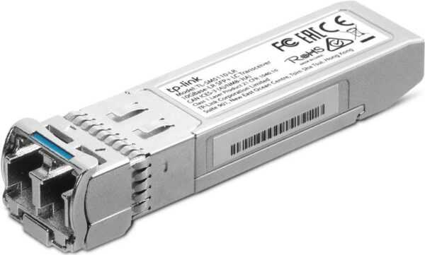 Kurzinfo: TP-Link TL-SM5110-LR V1 - SFP+-Transceiver-Modul - 10 GigE - 10GBase-LR - LC Single-Modus - bis zu 10 km - 1310 nm - für JetStream TL-SG3428X