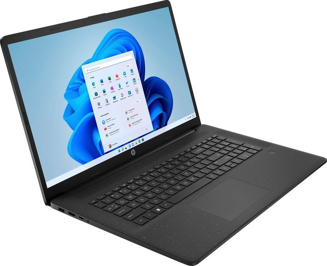 Das HP 17 Laptop hat ein durchdachtes Konzept und ermöglicht durch einen starken Intel Prozessor