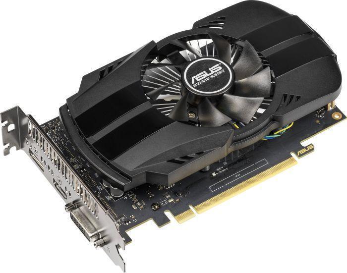 ASUS PH-GTX1650-O4G – OC Edition – Grafikkarten – GF GTX 1650 – 4GB GDDR5 – PCIe 3.0 x16 – DVI, HDMI, DisplayPort (90YV0CV0-M0NA00)