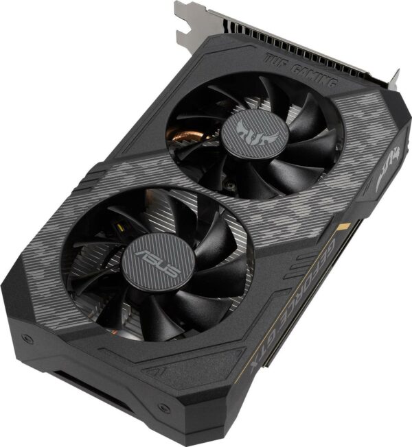 Kurzinfo: ASUS TUF-GTX1650-O4GD6-P-GAMING - OC Edition - Grafikkarten - GF GTX 1650 - 4 GB GDDR6 - PCIe 3.0 x16 - DVI