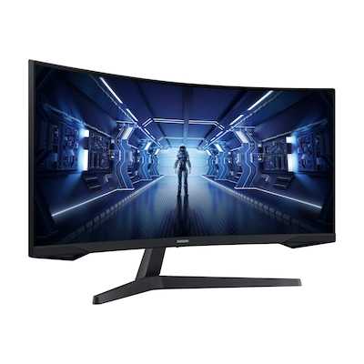 Samsung Odyssey C34G55TWWP 86cm (34″) UWQHD Gaming Monitor HDMI/DP 165Hz 1ms