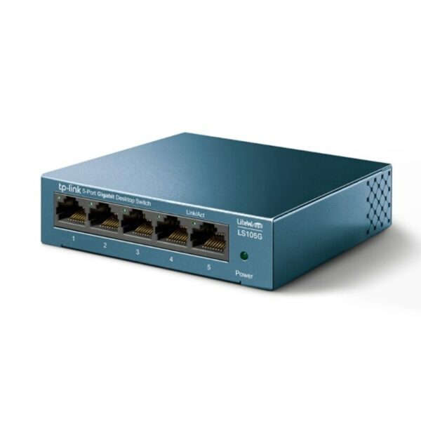 • 5-Port Gigabit Desktop Switch - unmanaged • Plug and Play