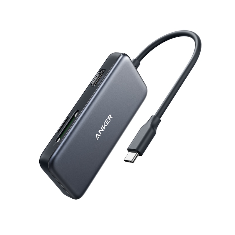 • USB 3.2 Gen 1 (3.1 Gen 1) Type-C • Kompaktes Design • Anzahl Anschlüsse: 5 • Anzahl HDMI-Anschlüsse: 1 • Datenübertragungsrate: 5000 Mbit/s