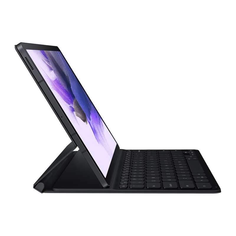 • Passend für Samsung Galaxy Tab S7+/S7 FE/S8+ • Mit vollwertiger QWERTZ-Tastatur • Zweiteiliges Book Cover Keyboard • Antibakterielle Beschichtung schützt vor Bakterien • Galaxy Pen Haltevorrichtung