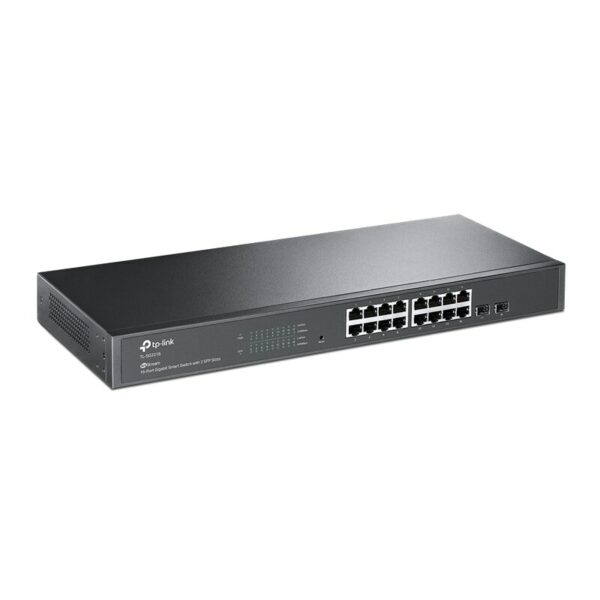 • Gigabit-Smart-Switch 16 Port • 2× Gigabit SFP Slots