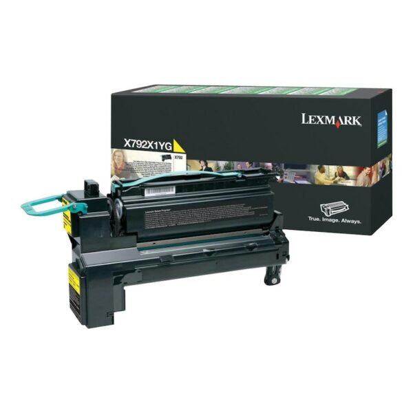 Lexmark X792X1YG Toner gelb – Bild 2