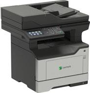 Lexmark MX521de – Multifunktionsdrucker – s/w – Laser – 215.9 x 355.6 mm (Original) – A4/Legal (Medien) – bis zu 44 Seiten/Min. (Kopieren) – bis zu 44 Seiten/Min. (Drucken) – 350 Blatt – USB 2.0, Gigabit LAN, USB 2.0-Host