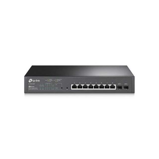 TP-Link 8-Port Gigabit PoE+ L2 Smart Switch 2xSFP Netzwerk-Switch