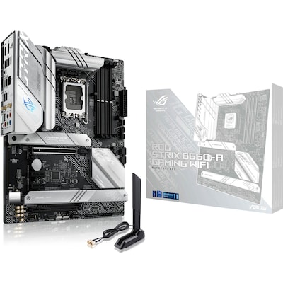 • ATX Mainboard mit Sockel Intel 1700 für Intel Core 12. Generation-CPUn • Intel B660-Chipsatz