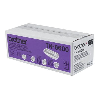 • Brother TN6600 - Tonerpatrone • Druckfarbe: Schwarz - Kapazität: Bis zu 6000 Seiten • für: FAX 5750