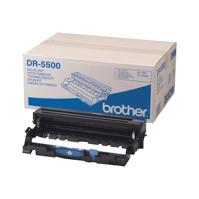 • DR5500 Original Trommeleinheit für Brother • Drucktechnologie: Laser • Kapazität: Bis zu 40000 Seiten • Entwickelt für: Brother HL-7050