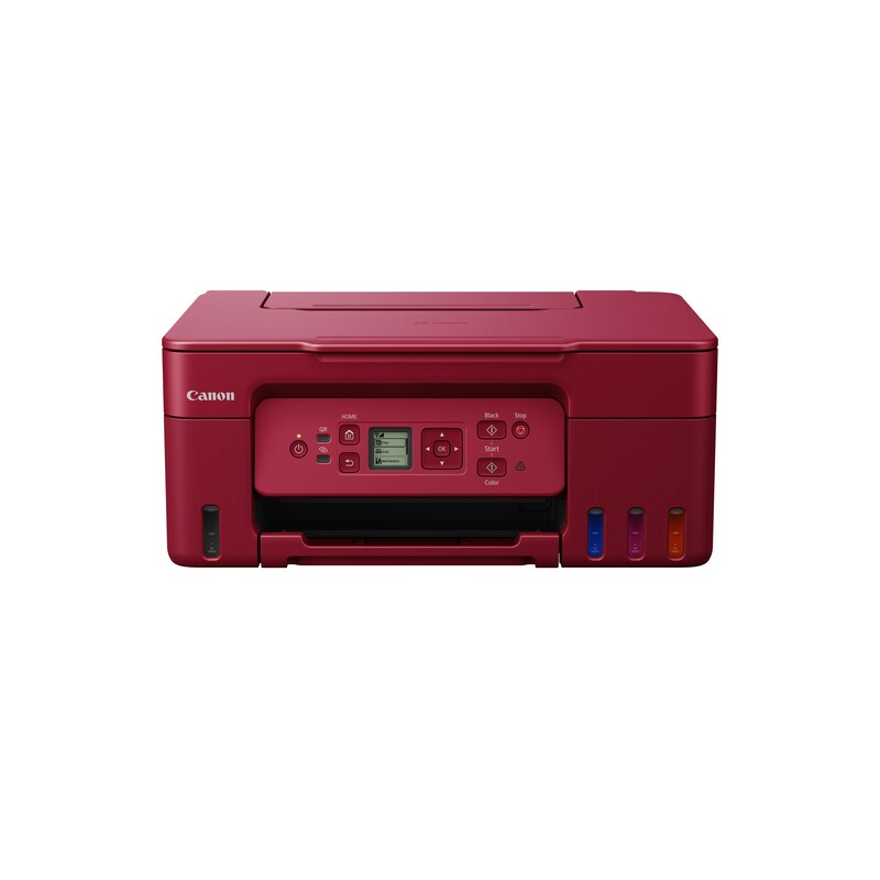 Canon PIXMA G3572 Multifunktionsdrucker Scanner Kopierer USB WLAN rot