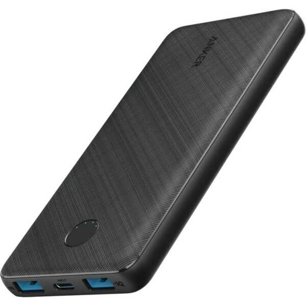 • PowerCore 10000mAh Powerbank in schwarz • unglaublich klein und leicht • Output: max. 2