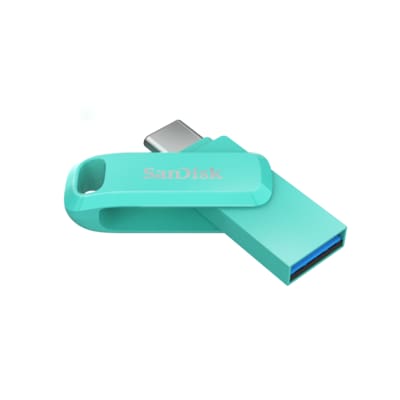 SanDisk Ultra Dual Drive Go 512 GB USB 3.1 Type-C / USB-A Stick grün