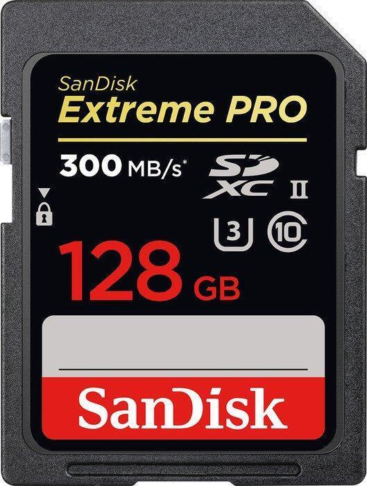 SanDisk Extreme Pro – Flash-Speicherkarte – 128 GB – UHS-II U3 / Class10 – 1733x/2000x – SDXC UHS-II