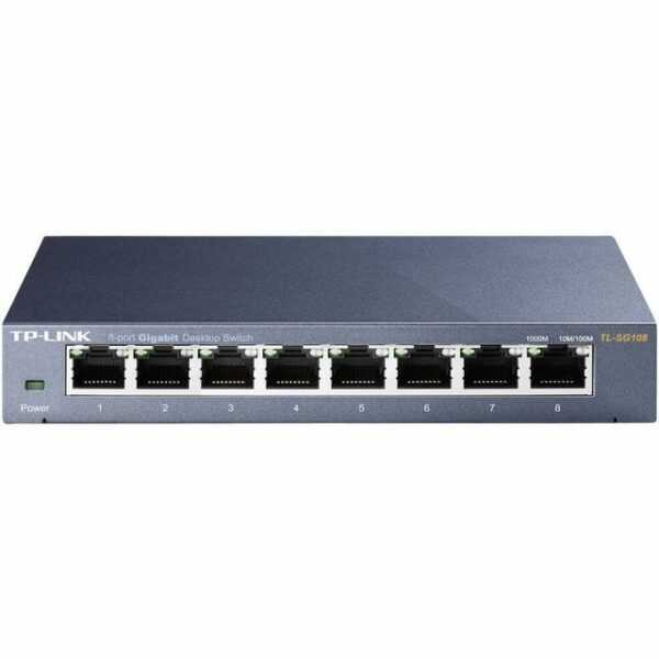 Der 8-Port-Gigabit-Desktop-Switch TL-SG108 von TP-LINK bietet eine einfache Möglichkeit