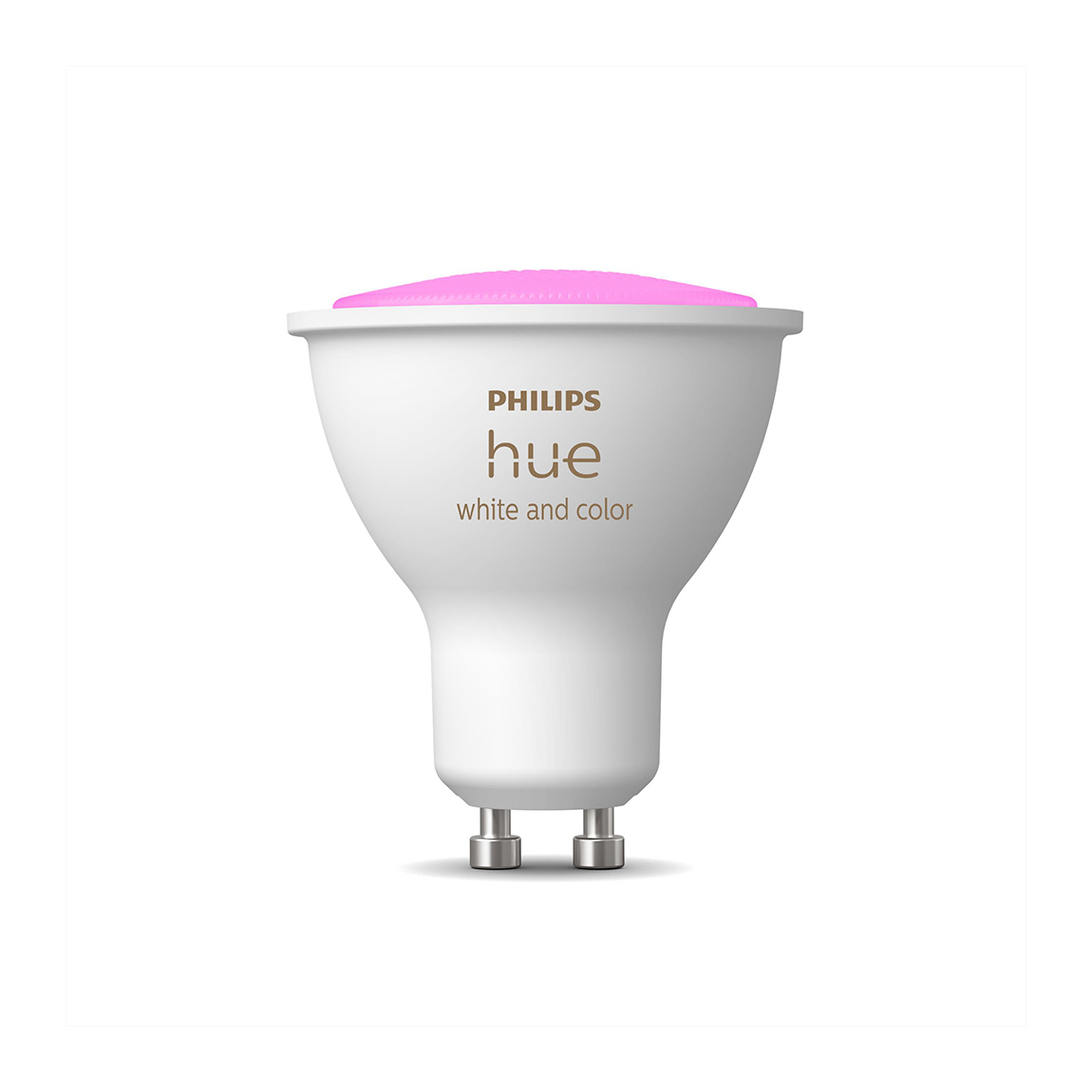 Philips Hue White & Color Ambiance GU10 Einzelpack 350lm – Weiß