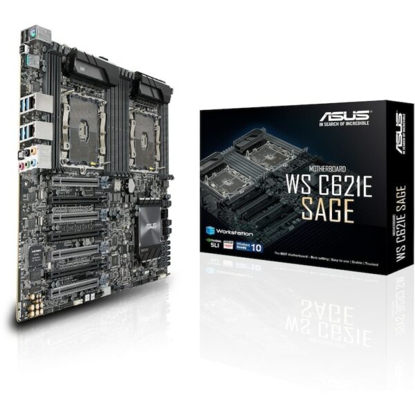 • E-ATX Mainboard mit Sockel Intel 3647 für Intel Xeonn • Intel C621 Chipsatz