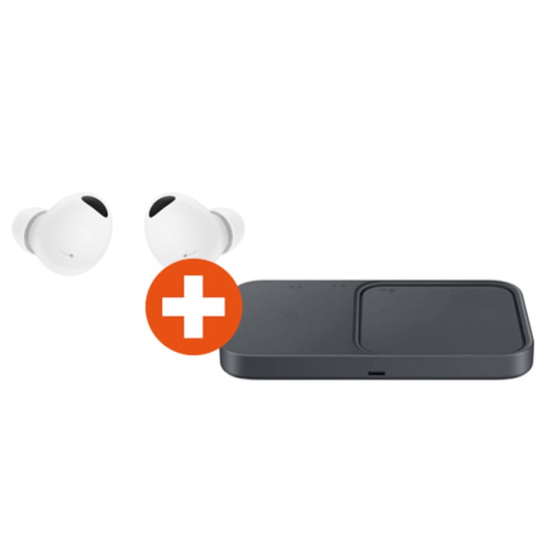 • Samsung True Wireless In-Ear Kopfhörer (IPX7) • Formschönes und auch induktiv aufladbares Ladeetui • Hohe Sprachqualität durch drei Mikrofone • Intelligente + aktive Geräuschunterdrückung (ANC) • Bis zu 5h ununterbrochene Wiedergabe Original Samsung Zubehör