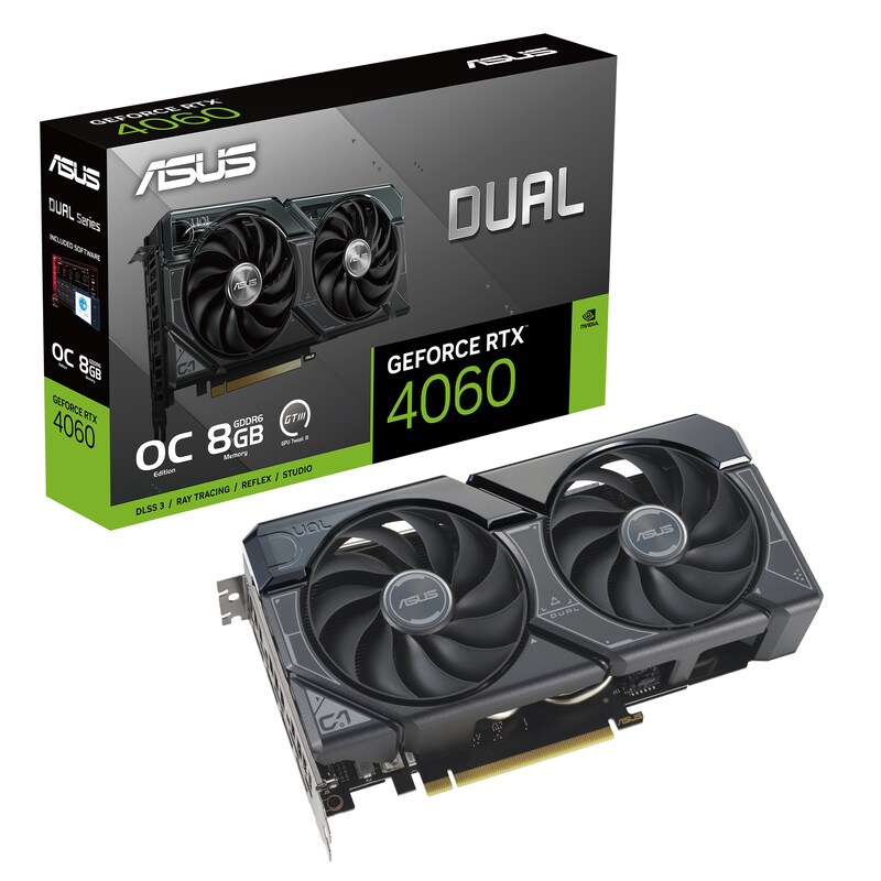 • GeForce RTX 4060 Ada Lovelace mit DLSS 3