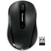 Microsoft Wireless Mobile Mouse 4000 – Maus – optisch – 4 Taste(n) – drahtlos – 2.4 GHz – kabelloser Empfänger (USB) – Graphite (D5D-00004)