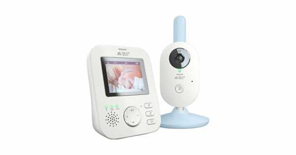 "Mit dem DECT Babyphone SCD835/26 von PHILIPS AVENT haben Eltern den Nachwuchs jederzeit im Blick und in Hörweite. Reichweite: bis zu 50 m im Innenbereich