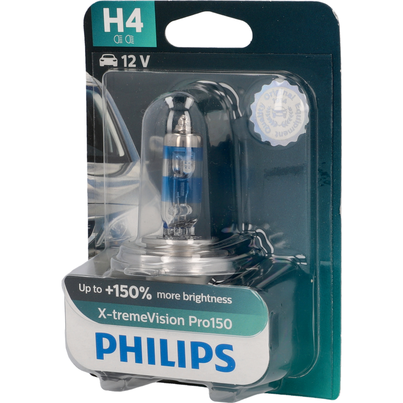 H1 X-treme Vision Pro150 Unsere beste Kombination aus hellem Licht und langer LebensdauerDie Philips X-tremeVision Pro150 bietet eine beeindruckende Kombination aus Helligkeitund Lebensdauer