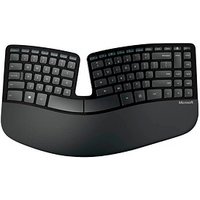 Kabellose Freiheit mit Ergonomie: die Microsoft Sculpt Ergonomic Keyboard for Business ergonomische Tastatur kabellos schwarzWer Handgelenkprobleme vermeiden möchte