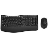 Microsoft Wireless Comfort Desktop 5050 Tastatur-Maus-Set kabellos schwarz