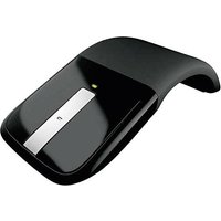 Microsoft Arc Touch Mouse Kabellose Maus Funk Optisch Schwarz 2 Tasten 2400 dpi Touch-Oberfläche