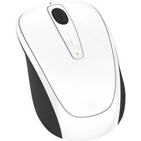 Microsoft Mobile Mouse 3500 Kabellose Maus Funk BlueTrack Weiß (glänzend) 3 Tasten 1000 dpi