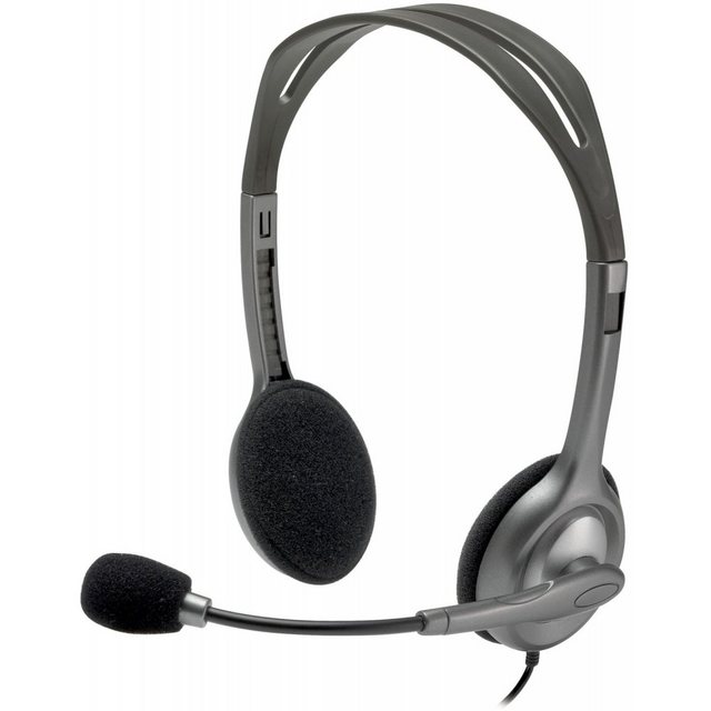 Logitech H111 – Headset – grau PC-Headset