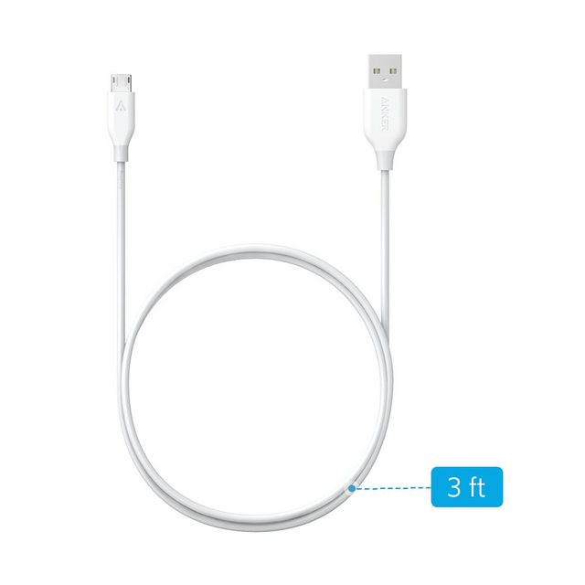 Anker PowerLine Micro-USB USB-Kabel, 3ft