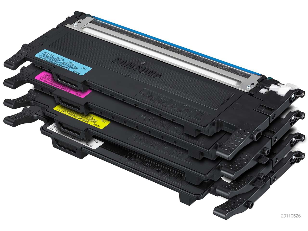 Samsung Rainbow Kit CLT-P4072C schwarz, cyan, magenta, gelb