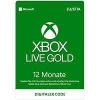 Xbox Live Gold 12 Monate Mitgliedschaft