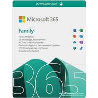 Microsoft 365 Family Download [inkl. Office Apps & Microsoft Defender]