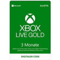 Xbox Live Gold 3 Monate Mitgliedschaft