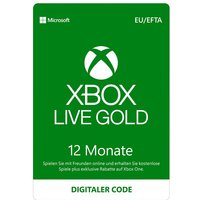 Xbox Live Gold 12 Monate Mitgliedschaft