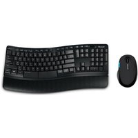 Kurzinfo: Microsoft Sculpt Comfort Desktop - Tastatur-und-Maus-Set - 2.4 GHz - Deutsch Gruppe Tastaturen Hersteller Microsoft Hersteller Art. Nr. L3V-00008 EAN/UPC 0885370595963 Produktbeschreibung: Microsoft Sculpt Comfort Desktop - Tastatur-und-Maus-Set Gerätetyp Tastatur-und-Maus-Set - drahtlos Schnittstelle 2.4 GHz Kabelloser Empfänger Kabelloser Empfänger (USB) Eingabegerät Tastatur Lokalisierung Deutsch Tastenanzahl 105 Tastaturkurzbefehl-Funktion Taschenrechner