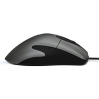 Microsoft Classic IntelliMouse – Maus – Für Rechtshänder – optisch – 5 Tasten – kabelgebunden – USB – Grau