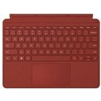 Microsoft Surface Go Type Cover – Tastatur – mit Trackpad, Beschleunigungsmesser – hinterleuchtet – Deutsch – Poppy Red – für Surface Go, Go 2 (KCS-00088)