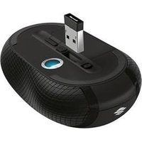 Microsoft Wireless Mobile Mouse 4000 – Maus – rechts- und linkshändig – optisch – 4 Tasten – kabellos – 2.4 GHz – kabelloser Empfänger (USB) – Graphite